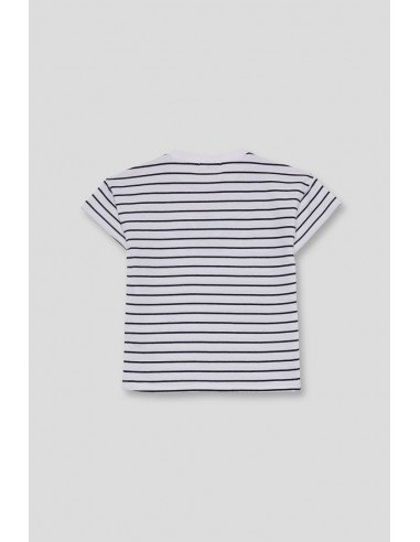 CAMISETA rayas marineras BONJOUR PARIS