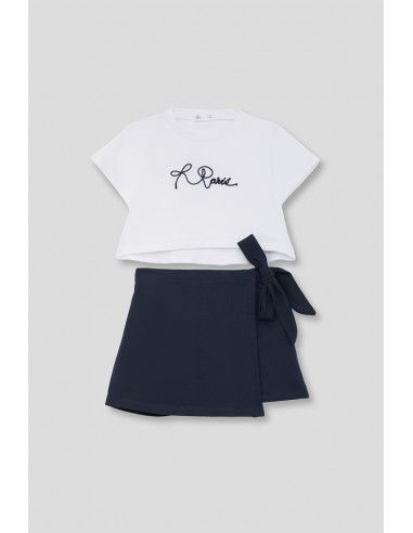 CONJUNTO corto falda pantalón PARÍS