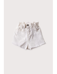 SHORT VAQUERO cintura elástica