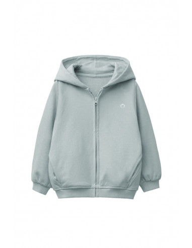 SUDADERA cremallera y capucha MINT