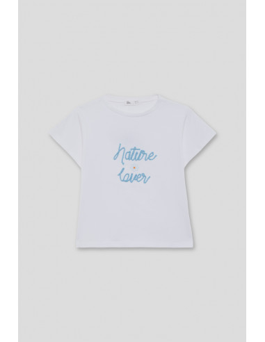 CAMISETA m/corta niña NATURE LOVER