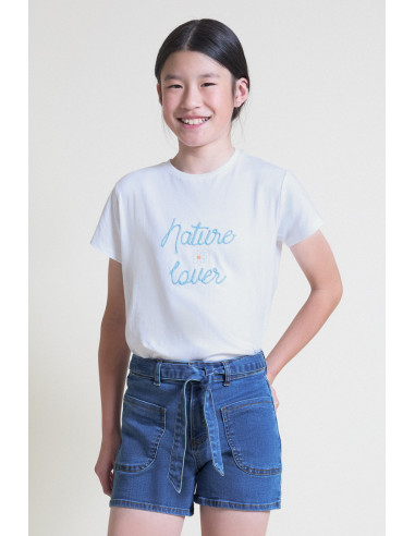 CAMISETA m/corta niña NATURE LOVER