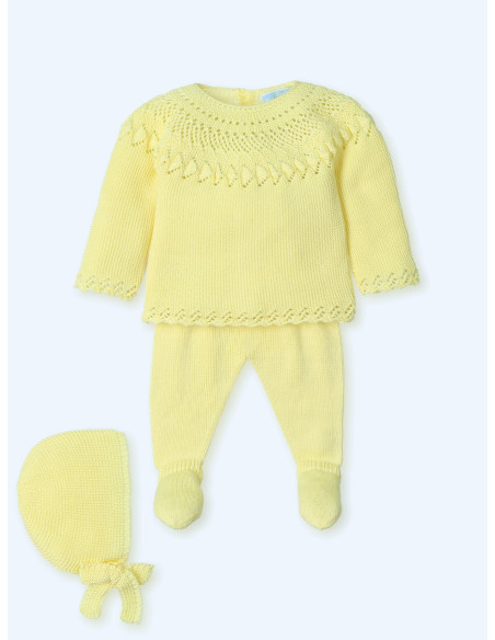 CONJUNTO PUNTO ver con capota LIMONATA SEERSUKER