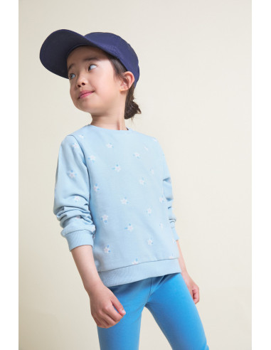 CONJUNTO LEGGINGS familia FLOR BORDADA
