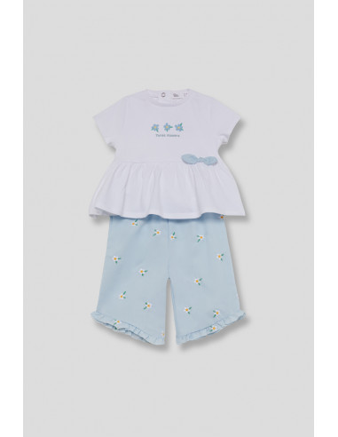CONJUNTO pantalón ancho familia FLOR...