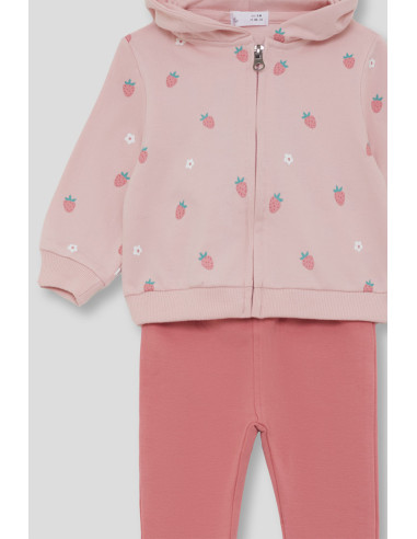 CONJUNTO LEGGINGS con chaqueta FRESAS