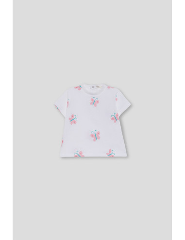 CAMISETA m/c MARIPOSAS