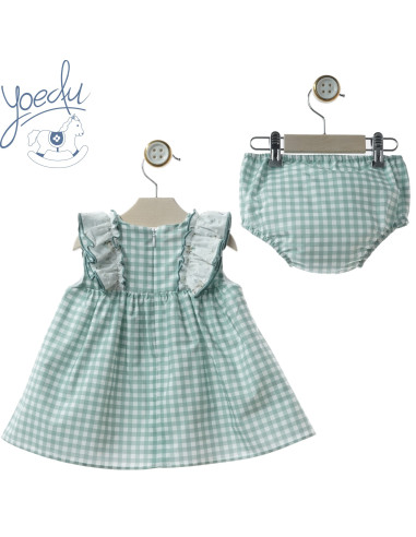 VESTIDO bebé vichy familia GRES