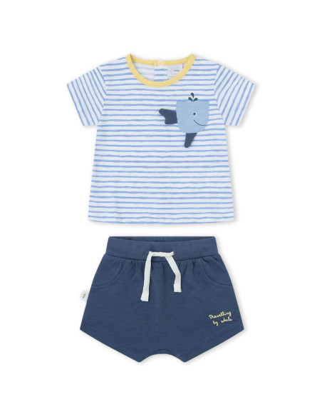 CONJUNTO SPORT bebé corto BALLENA