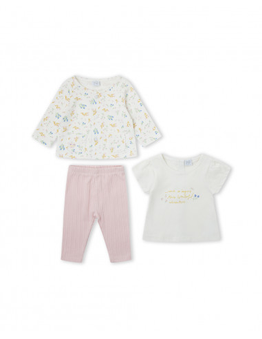 CONJUNTO 3 piezas sport ver FLORES