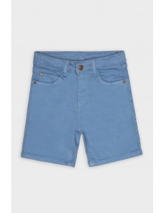 BERMUDA NIÑO loneta elástica