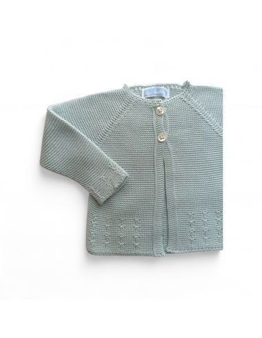 CHAQUETA LARGA ochitos hilo AQUATIC