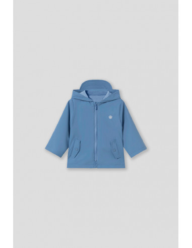 CHAQUETA CORTAVIENTOS azul francia