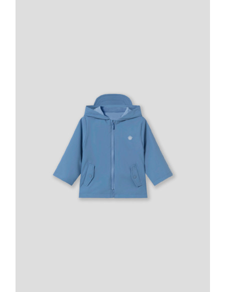 CHAQUETA CORTAVIENTOS azul francia