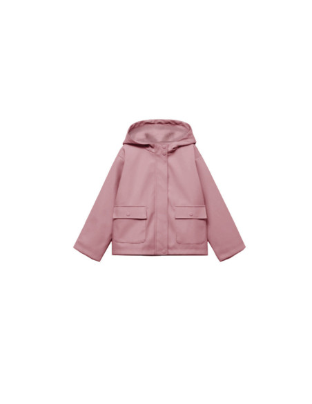 CHAQUETA CORTAVIENTOS rosa empolvado
