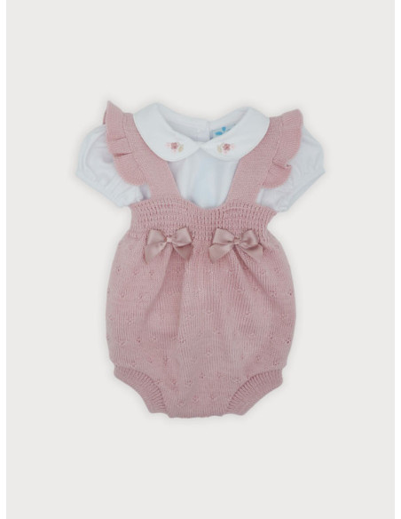 CONJUNTO RANITA PETO hilo familia ROSALIA