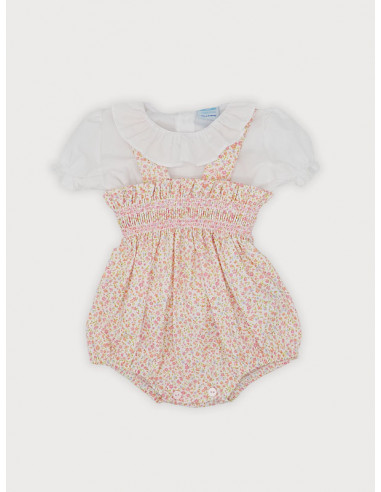 CONJUNTO RANITA PETO liberty familia...