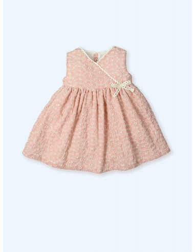 VESTIDO flor bordada familia FLORAL...