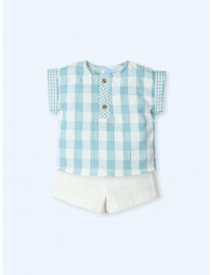 CONJUNTO corto niño familia...