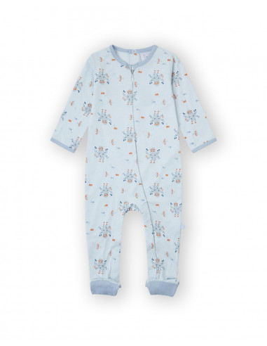 PIJAMA entero cremallera sin pie PULPOS
