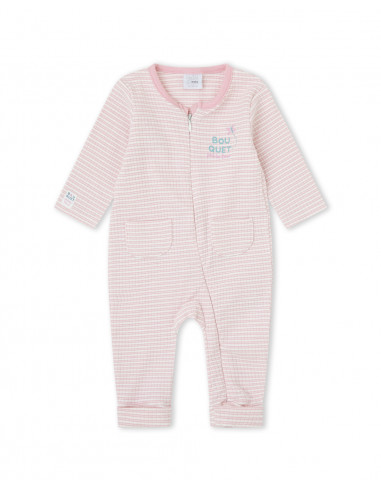 PIJAMA entero cremallera sin pie BOUQUET