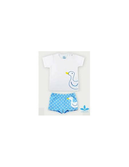 CONJUNTO BAÑO niño familia PATITO