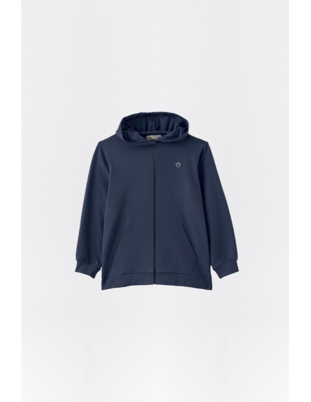 SUDADERA cremallera capucha sin perchar