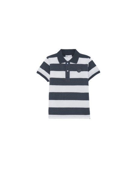 POLO rayas manga corta