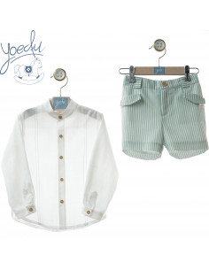CONJUNTO BERMUDA niño...