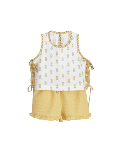 CONJUNTO niña piñas familia GAYA