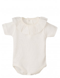 BODY m/corta CUELLO PLUMETILLA