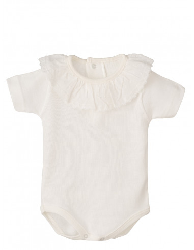 BODY m/corta CUELLO PLUMETILLA
