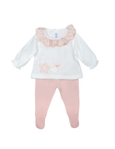CONJUNTO POLAINA familia LAZA rosa