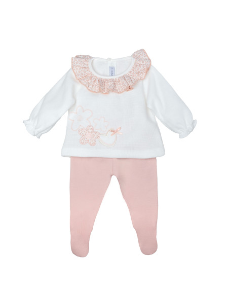 CONJUNTO POLAINA familia LAZA rosa