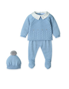 CONJUNTO POLAINA PUNTO familia POLAR TRENZ DOTS