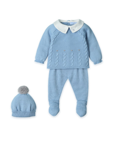 CONJUNTO POLAINA PUNTO familia POLAR TRENZ DOTS