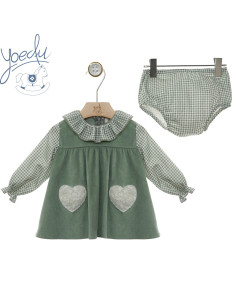 VESTIDO PICHI VICHY fam. DULCES YOEDU