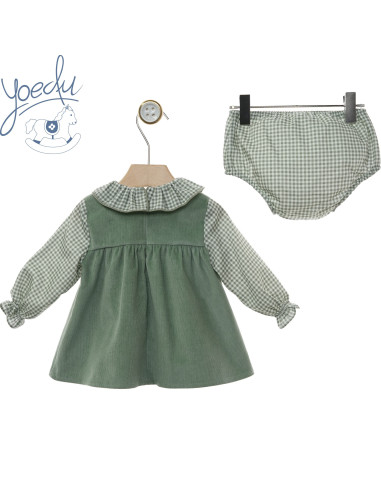 VESTIDO PICHI VICHY fam. DULCES YOEDU