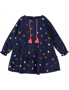 VESTIDO CORAZONES GLITTER