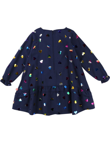 VESTIDO CORAZONES GLITTER